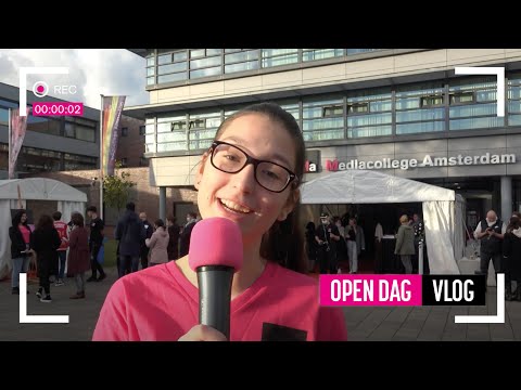 VLOG ? | Kim's Vlog @ Open dag Mediacollege Amsterdam mbo | 17 november 2021