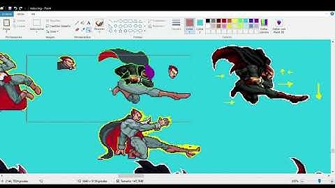 Making of CVS2 Demitri: spriting new moves