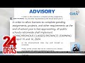 DepEd, ipinag-utos ang asynchronous classes o distance learning sa April 15-16 | 24 Oras