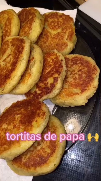 Tortitas de Papa super facil de hacer y deliciosas