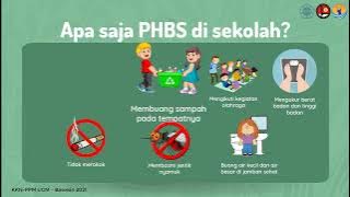 Perilaku Hidup Bersih dan Sehat di Sekolah