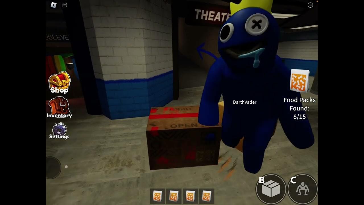 Beating Rainbow Friends w/ Colin! The Inflatable Car Dealership Mascot