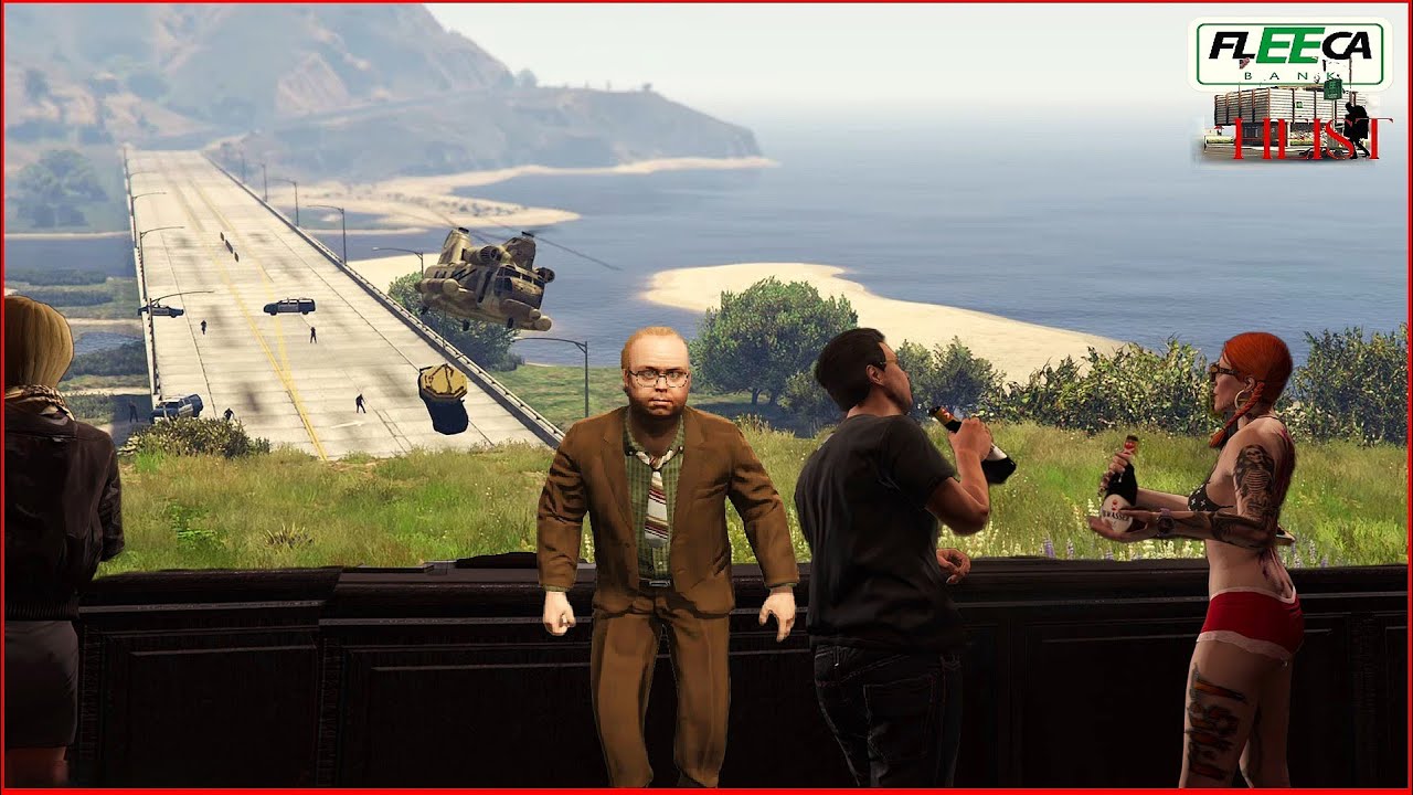 The Fleeca Job Heist Finale 💰 | Driver & Driller Chaos & Epic Cargobob Escape! 🚁 | GTA Online