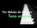 Pianocanta  por debajo de la mesa  luis miguel karaoke con piano