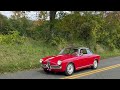 1960 Alfa Romeo Giulietta Sprint For Sale-Drive Away Acceleration Video 2