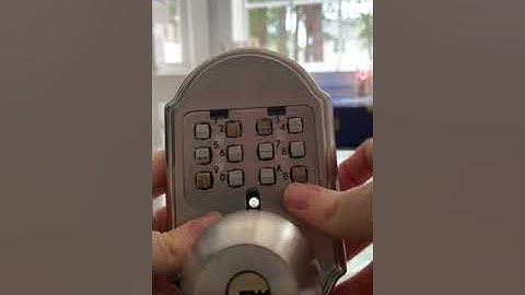 Elemake MKD001 Mechanical Keyless Deadbolt Code Reset