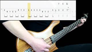 Deep Purple - Highway Star (Bass Cover) (Play Along Tabs In Video)
