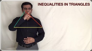 INEQUALITIES IN TRIANGLES | sum of two sides is greater than third side | DIFFERENCE OF TWO SIDES