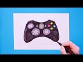 How to draw an XBox game controller