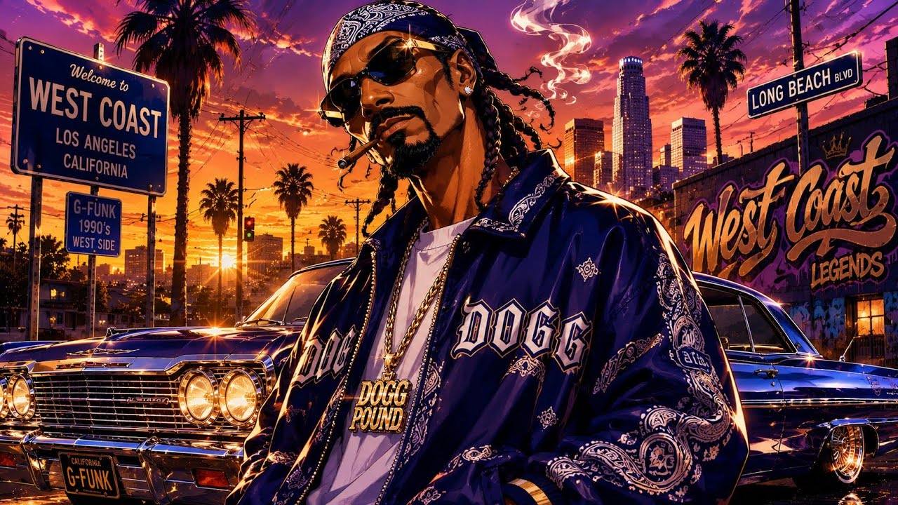 G-funk Style 90s Flow 💥 Snoop dogg, 2Pac, Dr. Dre, Ice Cube