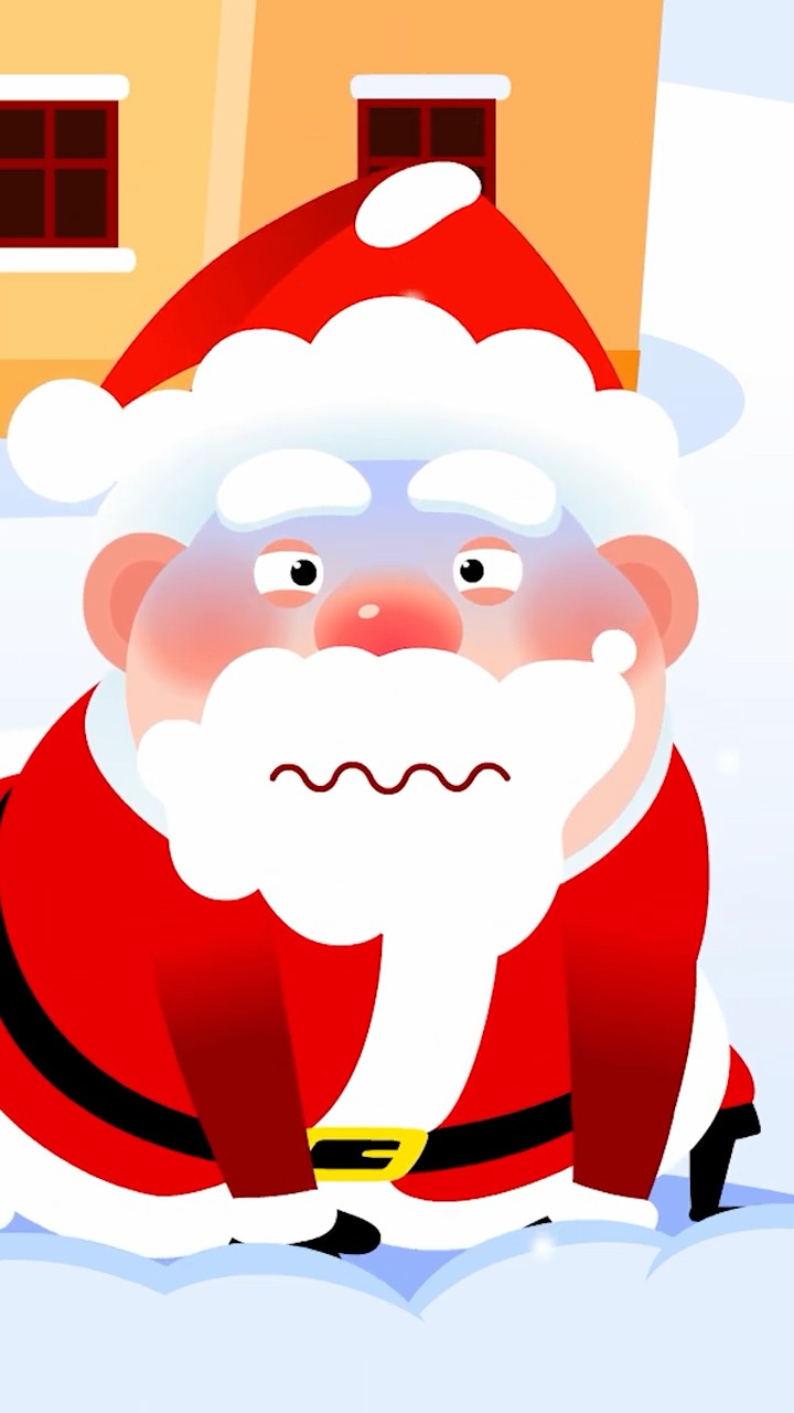 Christmas Thieves Steal Santa's Beard! ?Watch the full version at @Pinkfong