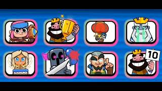 Rare emotes in clash royal