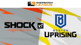 @sanfranciscoshock vs  @BostonUprising  | Countdown Cup Qualifiers | Week 1 Day 3 — West