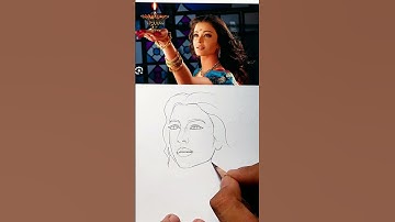 Aishwarya Rai drawing (@kalakritikibaatRamanArt )#art #viral #shorts