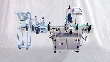 PET bottles cosmetic jars linear capping machine pump caps feeding capper equipment 直線式四輪夾旋旋蓋機