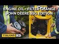 MECHANIC'S Guide To Changing Engine Oil & Filters - Mini Excavator Maintenance, John Deere 35G