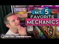 My 5 favorite board game mechanics