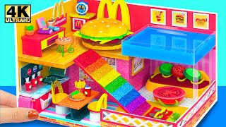 How To Build Miniature McDonalds House And How To Make Giant Hamburger ❤️ DIY Miniature House #96