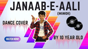 Janaab-E-Aali Dance Cover | Hrithik Roshan X NTR | War 2 (2025) | 10-Year-Old Ishaan Aaryan