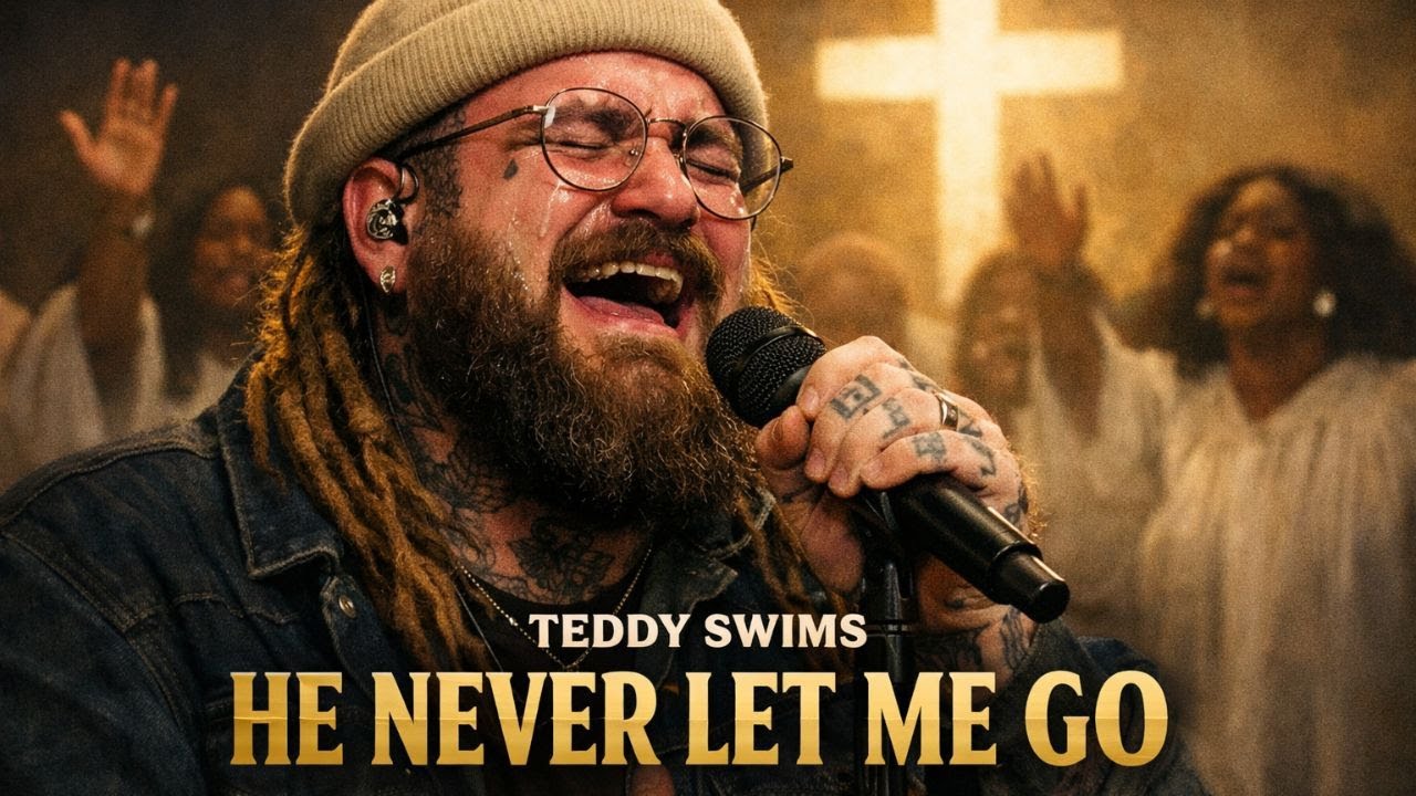 HE NEVER LET ME GO | Teddy Swims – Powerful Gospel Worship Moment (Emotional Performance)