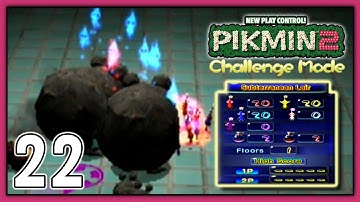 New Play Control! Pikmin 2 - Challenge Mode (Solo) | Subterranean Lair