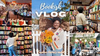 📖 Book Shopping in Chapel Hill, NC 🌿 | Epilogue & Flyleaf Books + Carrboro Farmers Market Vlog