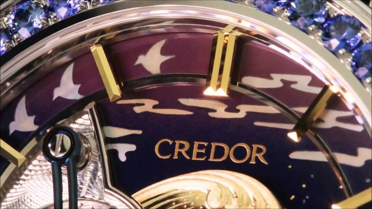 Grand Seiko Credor Watch Fugaku Tourbillion Limited Edition GBCC999 -  YouTube