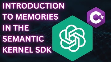 Introduction to Memories in the Semantic Kernel SDK