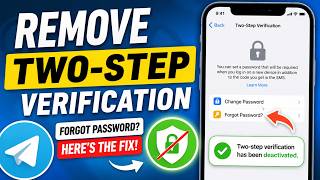 How to Remove Two-Step Verification Password Telegram