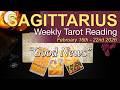 SAGITTARIUS Weekly Tarot ‘THE WAITING IS OVER!’ Intuitive Spiritual Guidance February 16 - 22 2026 ✨