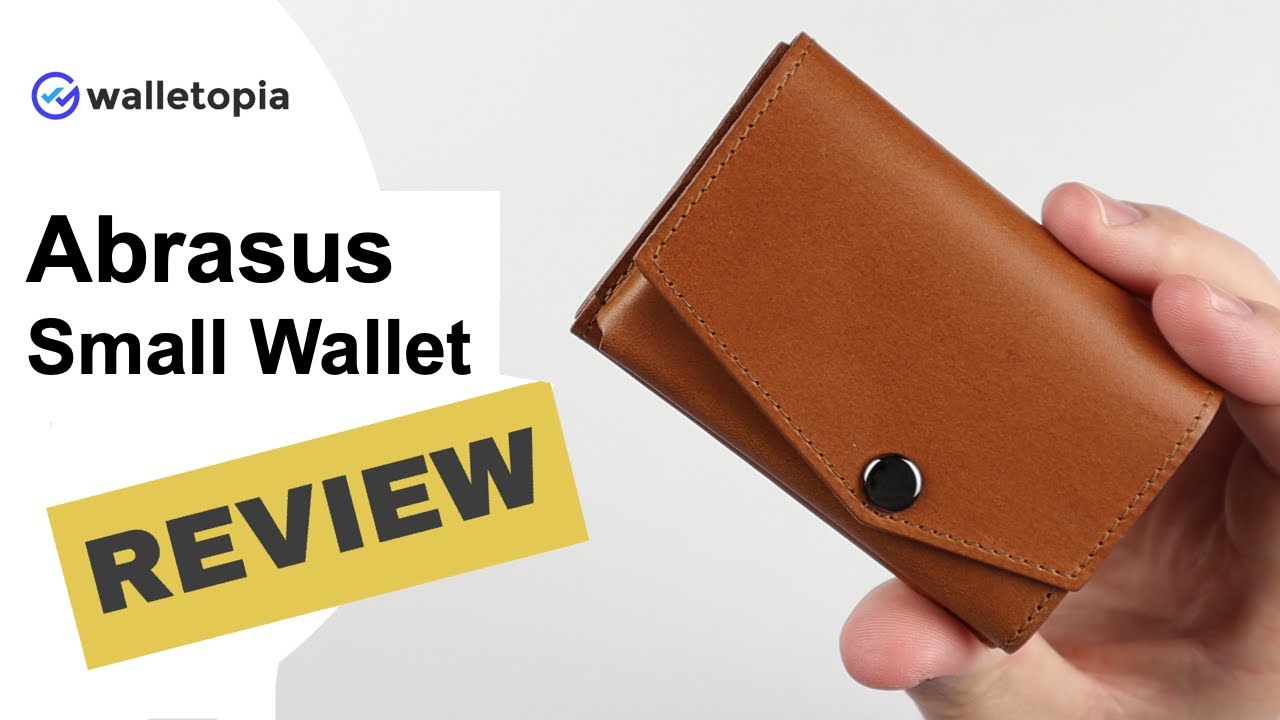 Abrasus Small Wallet perfectly marries cards, cash and coins