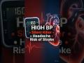 Blood pressure high (Hypertension) ??😳 || #highbp #bloodpressure #hypertension #shorts #trending
