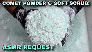 ASMR Request: Comet Powder, Comet Soft Scrub, Lime Colibri, & Pine | Sponge Squeezing screenshot 4