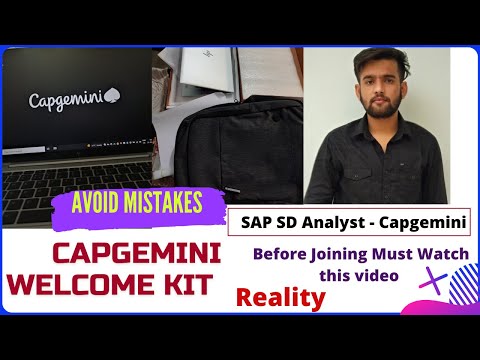 capgemini welcome kit for freshers/Experienced 2021 | welcome gift | Everyone must watch this video