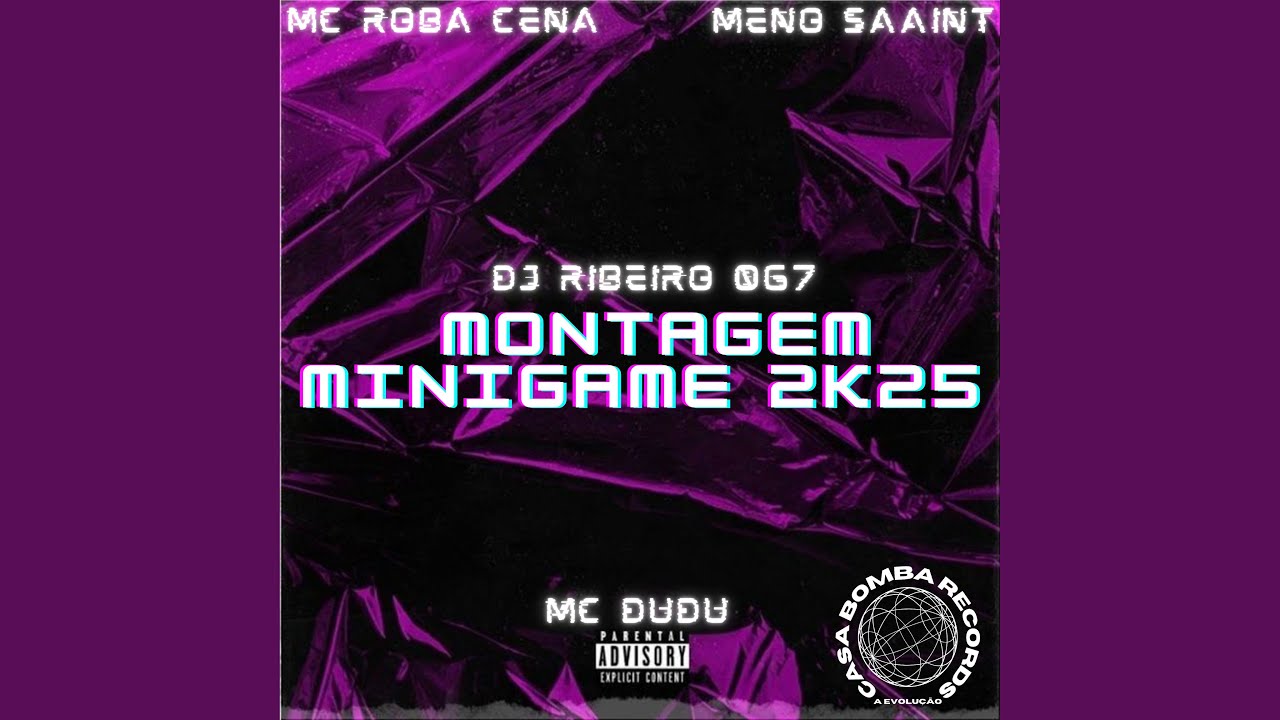 Mira Montagem Minigame 2K25 (feat. Mc Roba Cena) en YouTube Mira Montagem Minigame 2K25 (feat. Mc Roba Cena) en YouTube