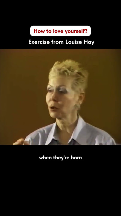 Self-love Practice from Louise Hay 🤍
