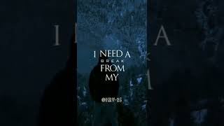 I need a break from my brain with lyrics #lyrics  #newmedicine #takemeaway #escape  the Chaos