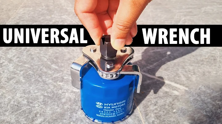 How to use universal oil filter wrench