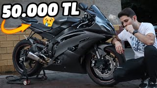 MOTOR YIKAMAM ZEHİR OLDU! | YZF R6