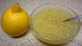 Лимонный сахар - Лимон перетертый с сахаром Лимонный сахар - Лимон перетертый с сахаром