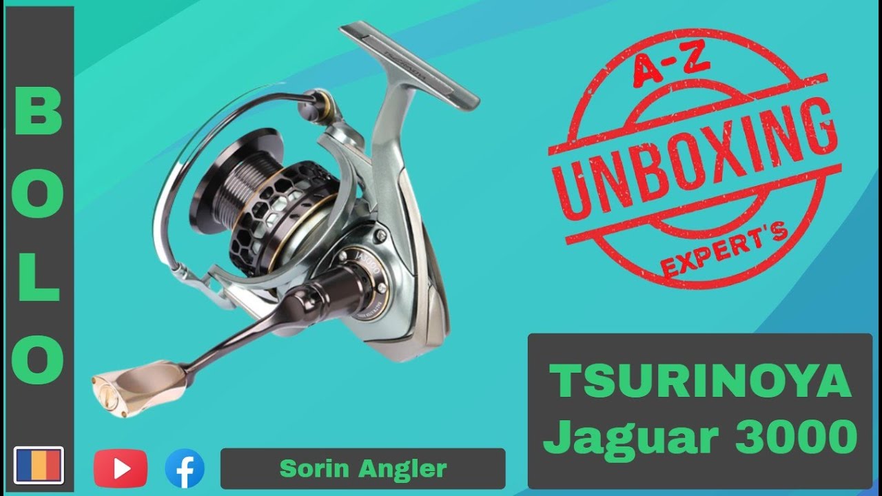 TSURINOYA Fishing Reel Jaguar 3000 Gear