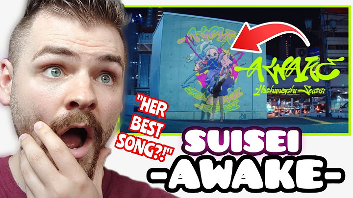 HOSHIMACHI SUISEI "AWAKE" | 星街すいせい(official) | FIRST TIME REACTION!