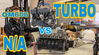 OM606 Turbo VS Na INTRO