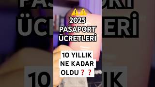 Pasaport Ücreti̇ 2025Te Belli̇ Oldu Hemen Başvurun