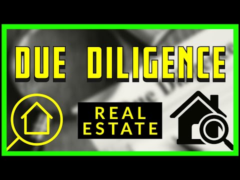 Due Diligence in Real Estate