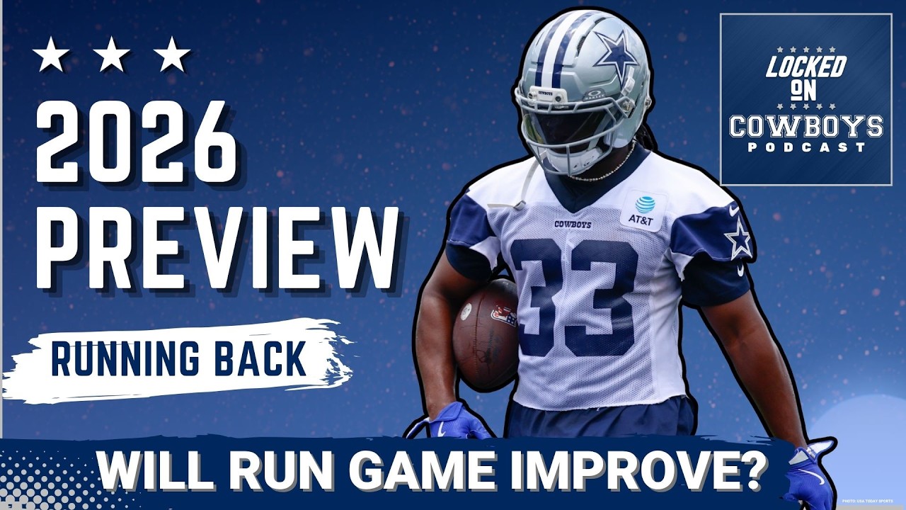 PREVIEW: Cowboys HOPING Run Game Will Improve With Javonte Williams In Year 2 | Who Will Be RB2?