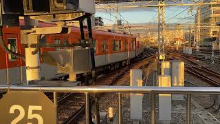 阪神電鉄 8000系 8243F 回送 発車(尼崎駅にて)