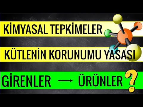 KİMYASAL TEPKİMELER-2~KÜTLENİN KORUNUMU YASASI