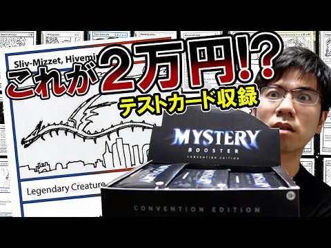 【MTG】このカードが２万円？ミステリーブースターBOX開封