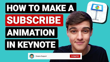 How To Make a YouTube Subscribe Animation For FREE in Keynote
